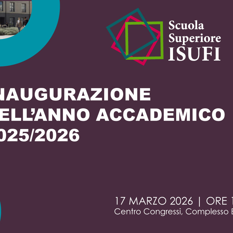 Inaugurazione a.a. ISUFI 2025-26